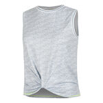 Lucky in Love Steel Cut Twist Front Tank