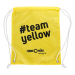 Tennis-Point Team yellow String Bag