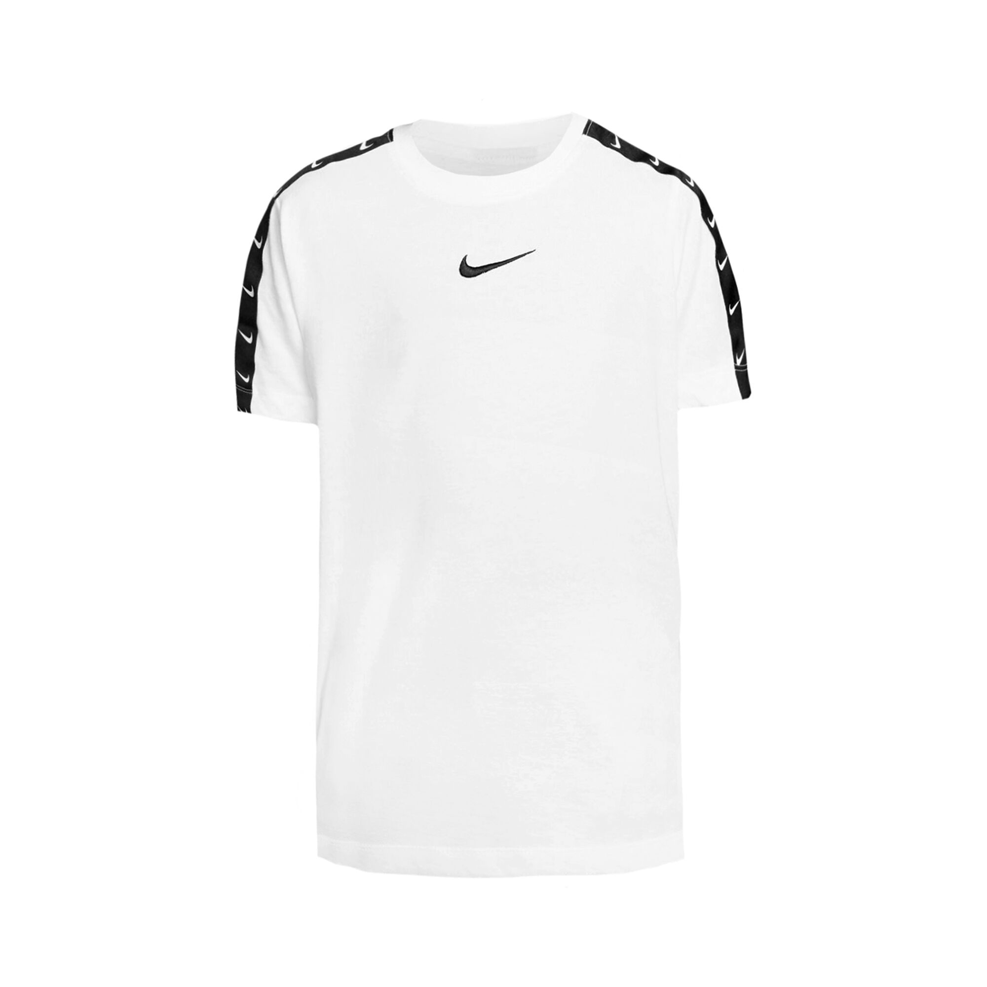 Sportswear Swoosh Tape T-Shirt Jungen - Weiß, Schwarz kaufen | Tennis-Point