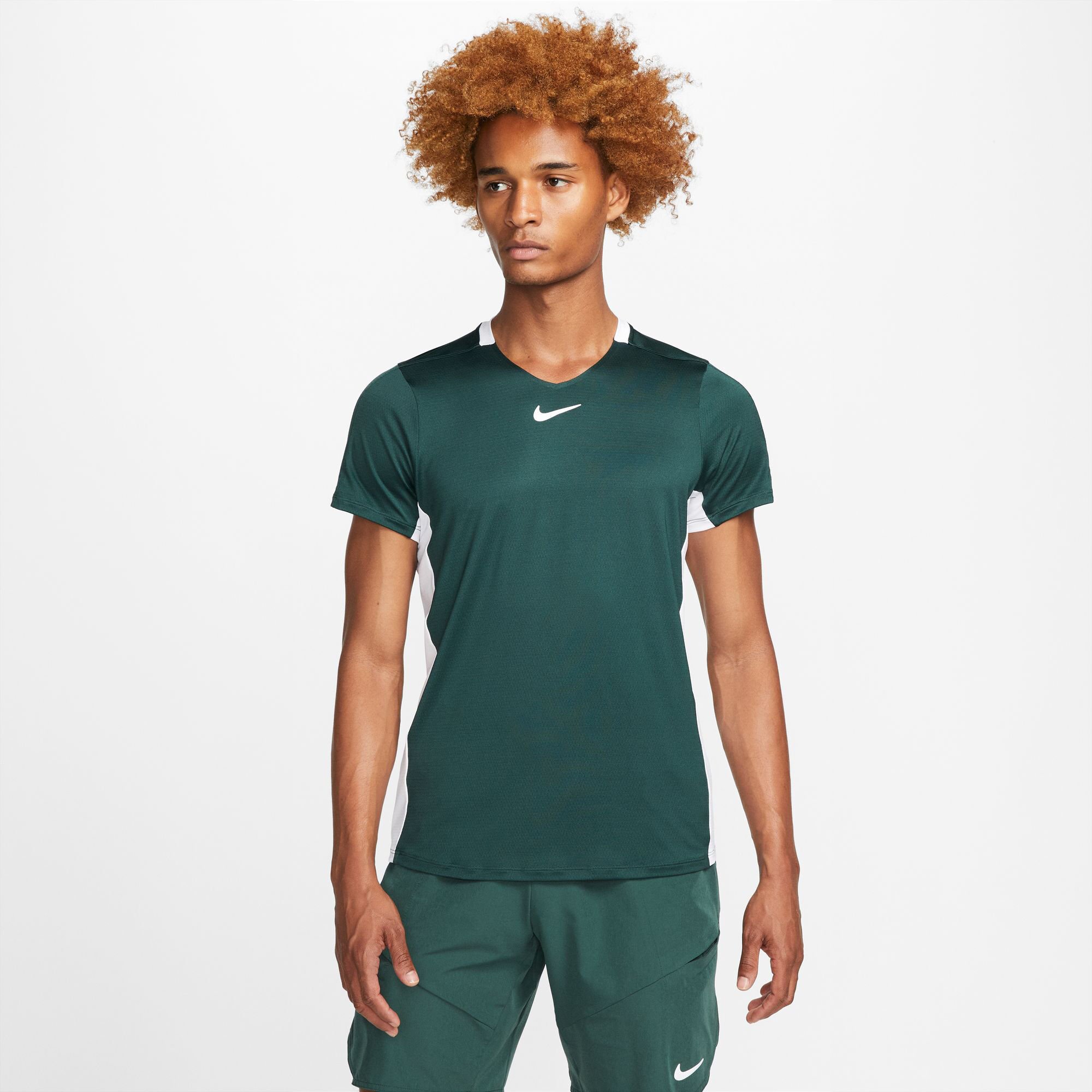 Nike Court Dri-Fit T-Shirt Grün, | kaufen online Point AT Herren Weiß Tennis