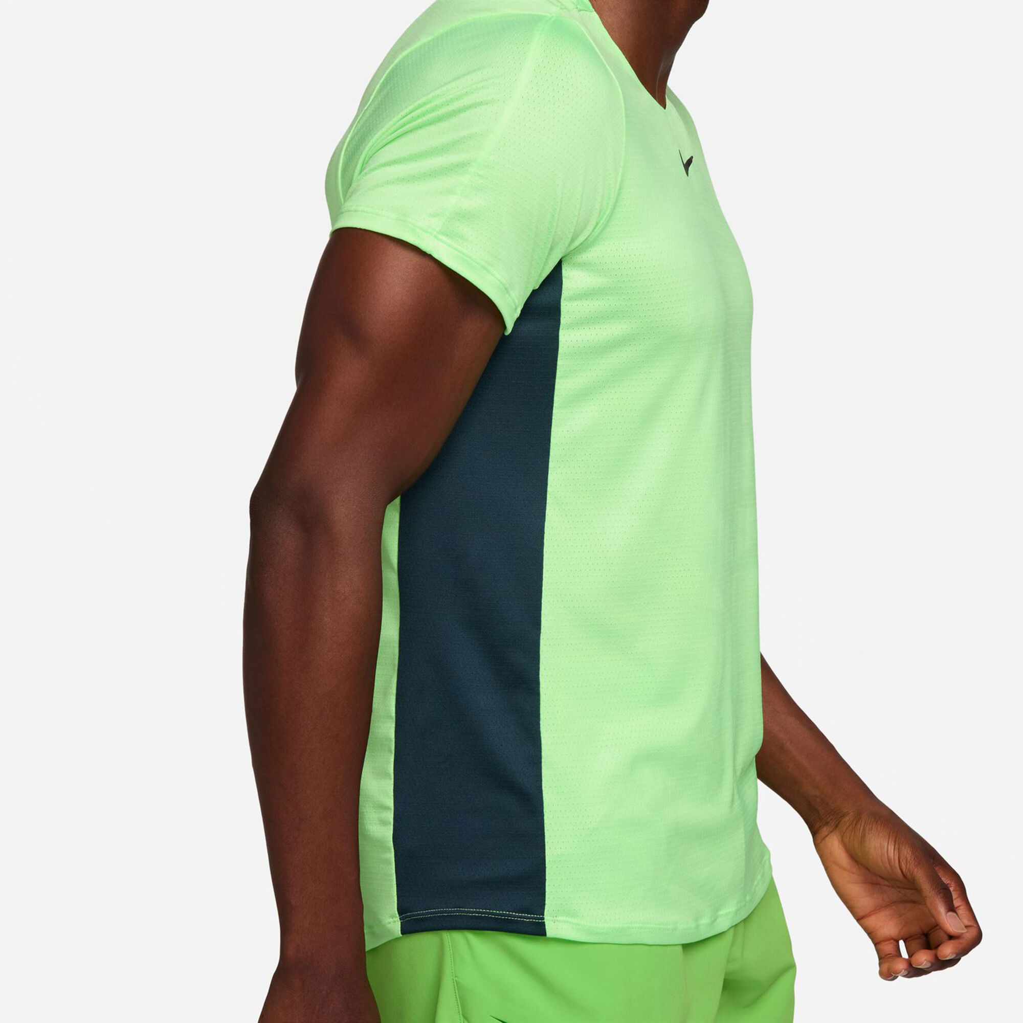 Nike Dri-Fit Court T-Shirt Tennis Print Point Advantage | online kaufen AT Herren Grün Limette